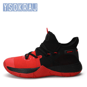 New High-top Basketball Shoes Men's Cushioning Light Basketball Sneakers Male Zapatos Hombre Breathable Outdoor Sports Shoes