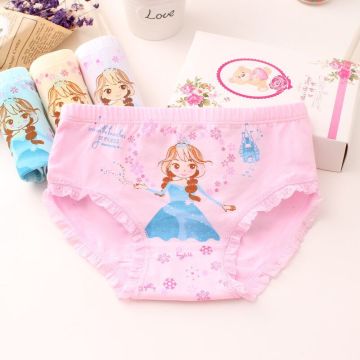 4pcs / batch children's underwear women's cartoon printed baby underwear Boxing Shorts boxing girls underwear NK5