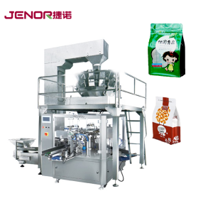 GD8-200B Rotary Premade Zipper Standing Up Bag Pouch Grain Packing Machine