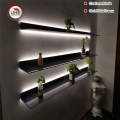 Italy Minimalist Wall Mounted LED Light display shelf L Shape for living room, kitchen,study room