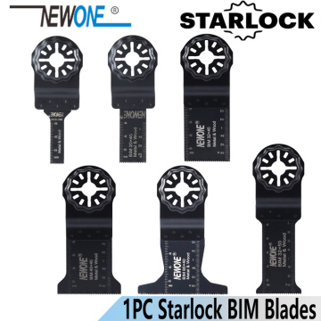 NEWONE Starlock 1pc BIM Oscillating Tool Saw Blades Power multi-function tool Saw Blade for Cut Tile Ceramic Work