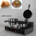 Electric double Head commercial Waffle Maker NON stick Waffle machine Belgian Waffle Maker cake oven machine