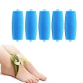 15 Packs of Blue Replacement Rollers for Amope Pedi Refills Compatible with Wet and Dry Electronic Perfect Foot Files