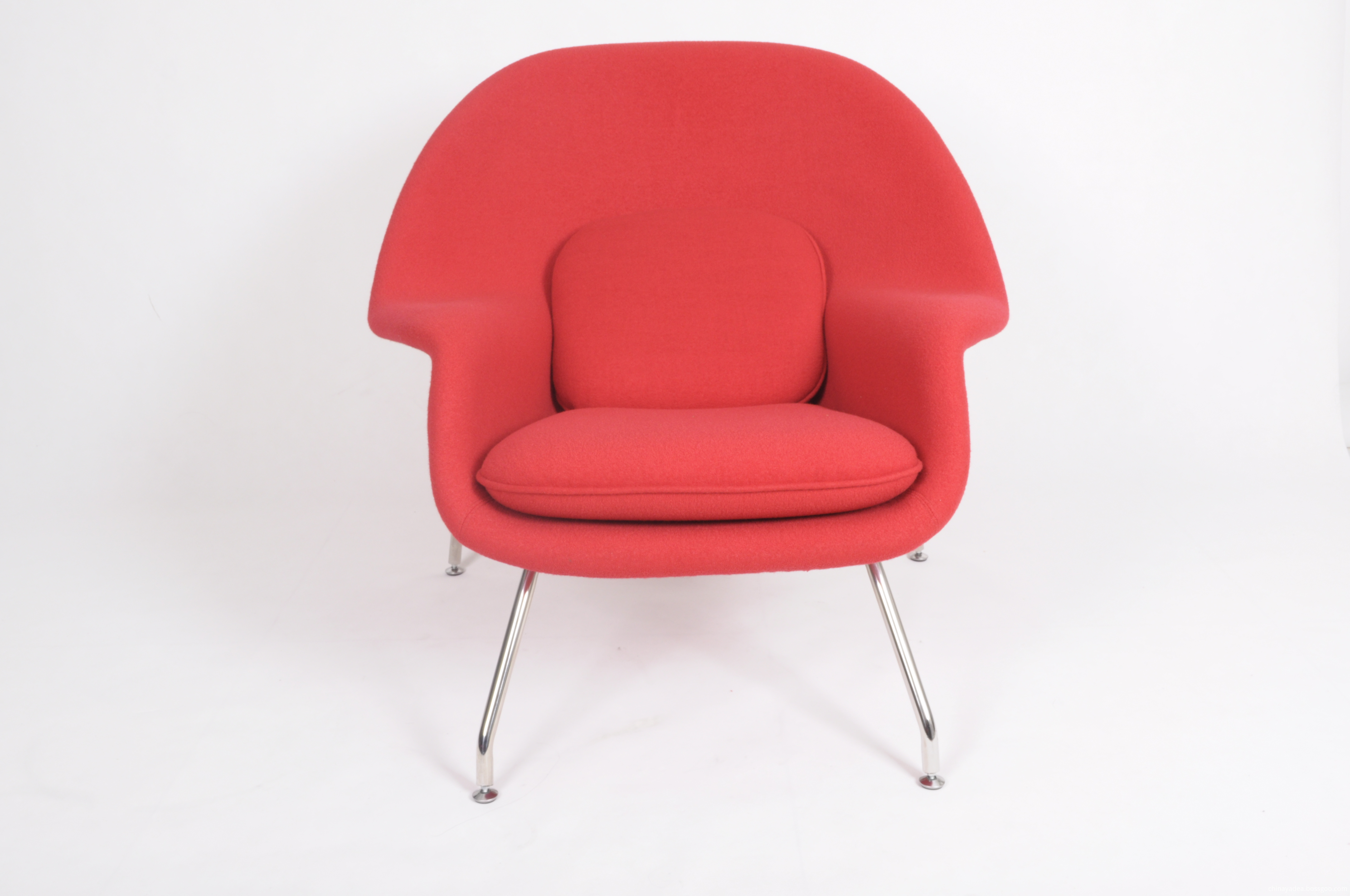 womb chair and ottoman