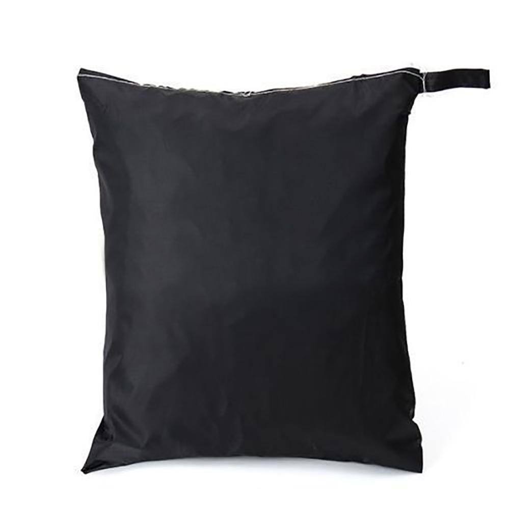 Outdoor Sun Lounge Chair Cover 210D Oxford Black Furniture Dust Cover Waterproof Portable Lounge Chair Protective Cover