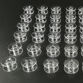 20pcs Plastic Clear Home Sewing Machine Thread String Empty Bobbin Spools For Thread String Home Hand Craft Tools