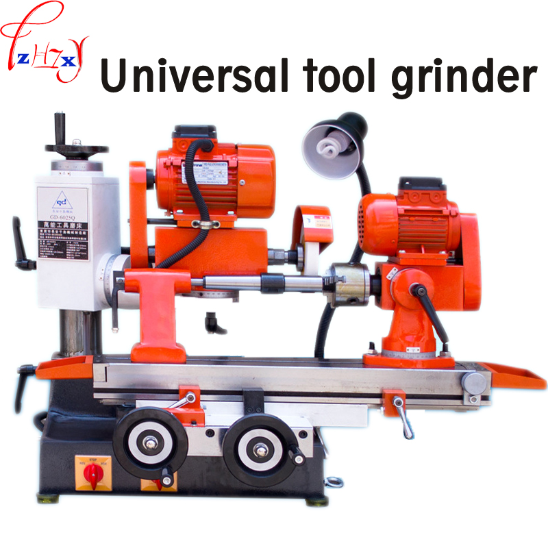 Electric Universal Cylindrical tool grinder GD6025 tool grinding machine + 50S electric three claws grinder 220V 1PC