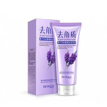 lavender Facial Cleanser Natural Exfoliating Facial Whitening Brightening Face Exfoliator Peeling Cream Scrub Gel