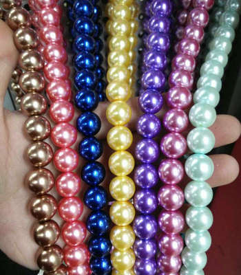 4mm 30colors 1100pcs/lot Loose Imitation Glass Pearls round beads,Garment/Jewellry Accessories,Free Shipping