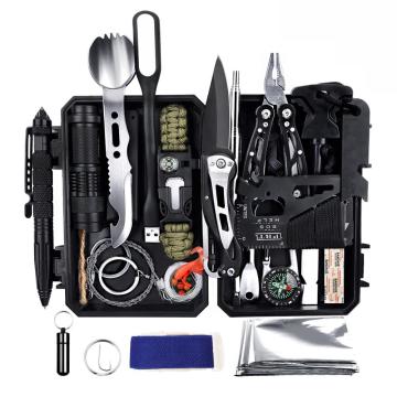 59 In1 Practical Case Proket Tool Pouch Tools First Aid Kit Tableware Camping Equipment Edc Fishing Outdoor Survival Multi Tool