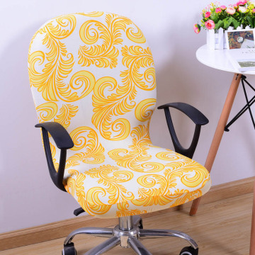 Swivel Chair Cover Stretchable Removable Computer Office Washable Rotating Lift DIN889