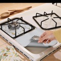 4pcs/Set Glass Fiber Gas Stove Protectors Reusable Burner Cover Liner Mat Pad Home Kitchen Tools