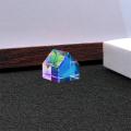 Cube Prism Color-collecting Prism Creative Cabin Shape Square Prism Optical Glass Lens Experiment Instrument