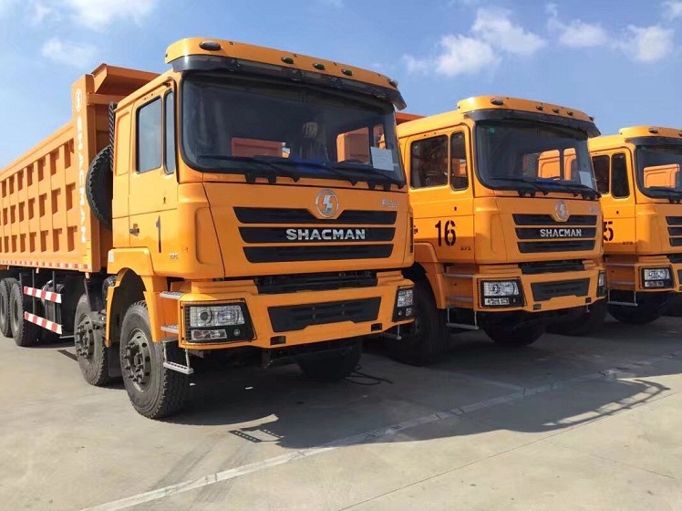 Shacman f3000 16cbm tipper truck in Kenya