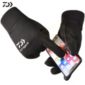 Full Finger Fishing Gloves Winter Men Patchwork Hunting Gloves Anti-Slip Thermal Cycling Gloves Motorcycle Gloves Outdoor