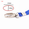 Beautiful variety of colors Ribbon Lanyard Badge Holder Accessories high quality Office Badge strap rope