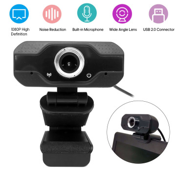 1080P/720P Webcam USB Camera Video High Definition Web Cam with Mic for Online Studying Meeting Calling