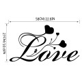 Kitchen Wall Sticker Home Decor Valentine's Day Decals Stickers for House Decoration Accessories Mural Wallpaper Poster D11