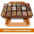 Brownie Pan Brownie Baking Tray With Built-In Slicer