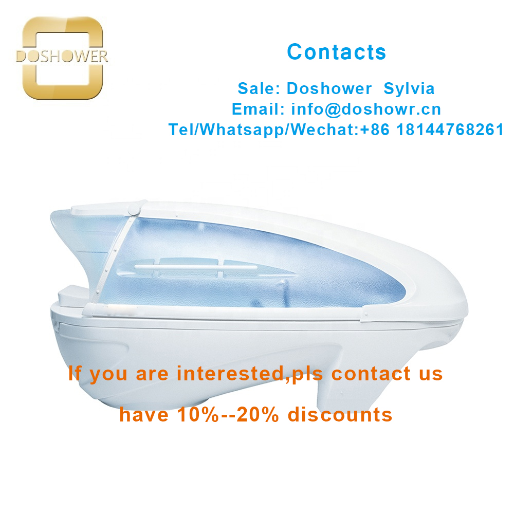 Led lights spa capsule with hydro capsule spa for oxygen spa capsule