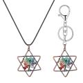 Pentagram Tree of Life pendant Necklace Women Girls Crystal Chakra Tumbled Stones Fashion Jewelry