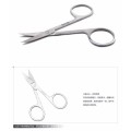 AddFavor 2PC Stainless Steel Eyebrow Scissors Cutter Eye Brow Makeup Tools Eyelashes Brow Shear Trimming Scissors Blade Sharp