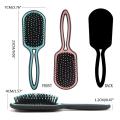 Women Men Hollow Out Handle Ball Tip Detangler Brush Air Cushion Anti Static Massage Scale Detangling Frizz Hair Comb