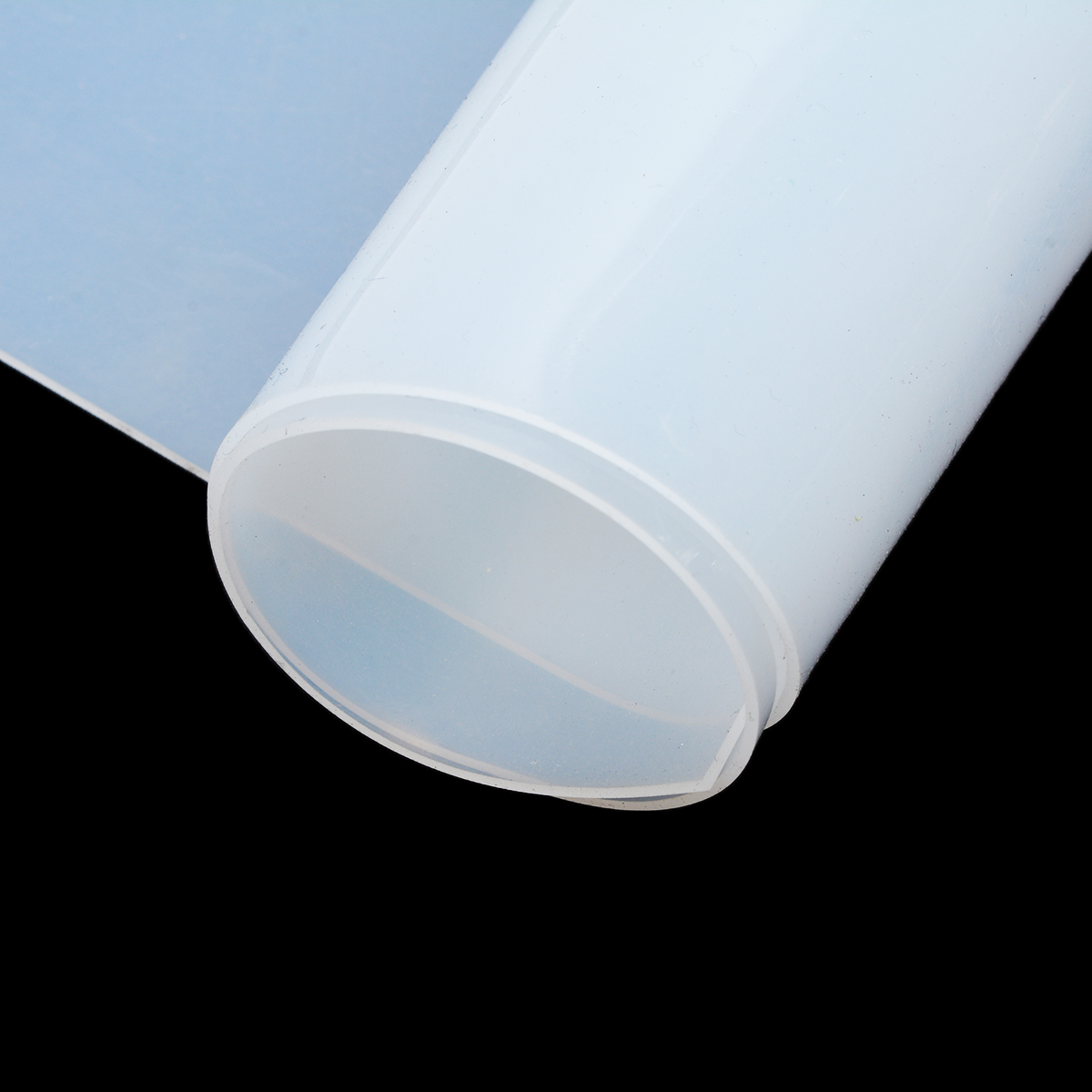 1pc 500*500mm Silicone Rubber Sheet 1mm Thickness Heat-resistant Plate Translucent Mat