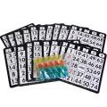 Bingo Set Traditional Bingo Lottery Family Game Set Cage Balls Cards Counters Party Bingo Game Party Gambling Play Entertainment