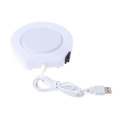 Portable USB Electric Powered Drink Cup Warmer Pad Plate For Office and Home Use