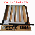 Large Size SUV Thickened Aluminium Alloy Universal Car Roof Racks&Boxes Luggage Frame Kit With 2PCS 130CM Crossbar Load 150KG