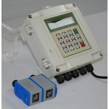 TUF-2000h Portable Clamp-on Sensor For Water Oil Beverage And Liquid Handheld Ultrasonic Flow Meter