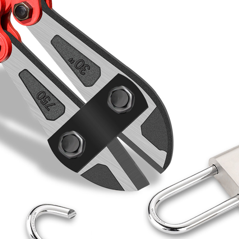 Bolt Cutter Heavy Duty Rebar Cutter Cr-V Steel Thicken Wire Cutting Pliers Cut Lock Chain