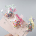 New arrival Children cute bow Hair Pin baby girl's lovely BB Clip Hairpins Hair Side Clips kids hair accessories tiara infan