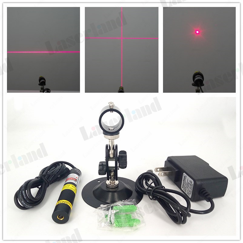 Red Dot line Cross beam 10mW 50mW 100mW 150mW 200mw 648nm 650nm laser module laser marking positioning lights marking device