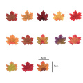 50-500 Pcs Artificial Maple Leaves Simulation of Decorative Maple Leaves Fake Autumn Leaves for Home Wedding Party Decoration