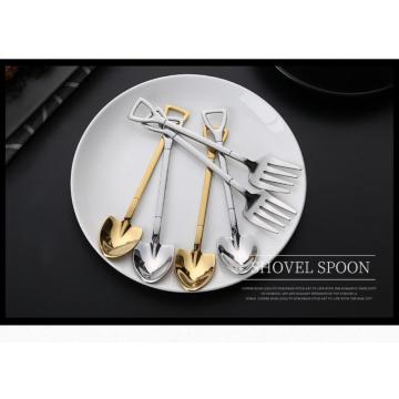 Multi-color Fork Stainless Steel Dinnerware Set Knife Fork Spoon Cutlery Set Kitchen Tableware Silverware Sets TXTB1