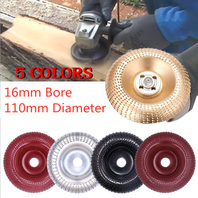 Angle Grinder Disc Tungsten Carbide Wood Grinding Wheel Discs Angle Grinder Sanding Discs Metal Plastic Wood Abrasive Tool