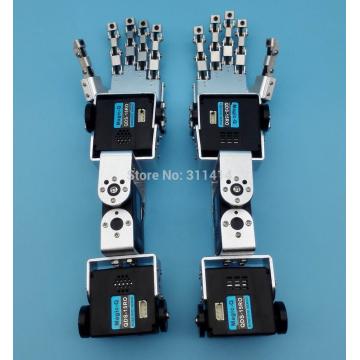 Humanoid 3DOF Robot Left Hand Right Hand Arm With Five Fingers Manipulator & Servo For DIY Robotics Arm Assembled