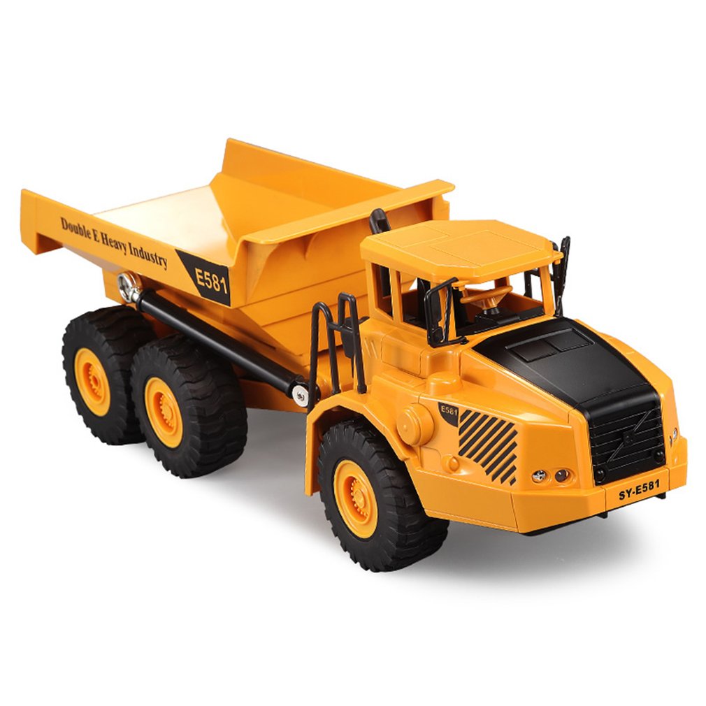 RC Dump Truck Model 2.4Ghz Remote Control Dumper car RC Engineering Cars Vehicles Tilting Cart for Xmas Gift E581-003