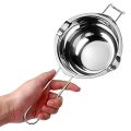 2021 New Long Handle Wax Melting Stainless Steel Pot DIY Scented Candle Soap Chocolate Butter Handmade Soap Tool