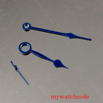 Fit ETA 6497 6498 Hand Winding Movement Men Wristwatch Hand Blue Color Watch Accessories