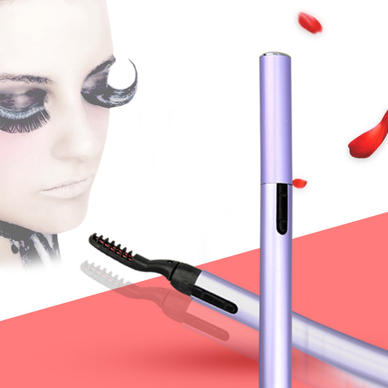 Beauty Electric Heated Eyelash Curler Pen Makeup Cosmetic Perfect Big Eyes Remover Clip Eyebrow Eye Lashes Tweezers dropshipping