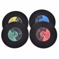 Mat Holder Vinyl CD Album Record Drinks Coasters for mugs cup Table decoration Stationery Office accessories School supplies