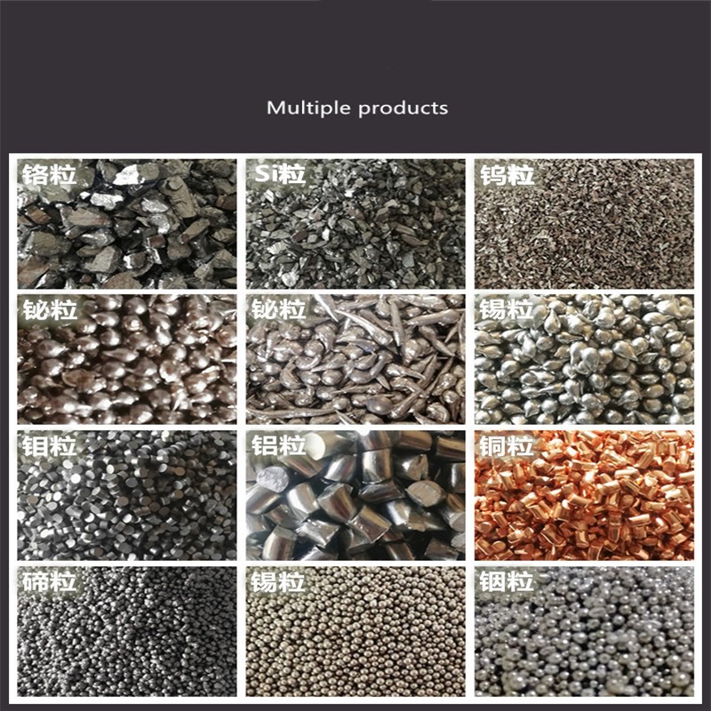 High purity copper, tin, tungsten, chromium, bismuth, molybdenum, indium, tellurium and other metal particles with purity 99.9%