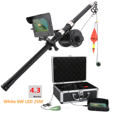 GAMWATER 15M 25M HD 1000TVL Underwater Ice Fishing Camera Sea wheel Video Fish Finder 4.3