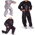 Unisex Sauna Suit PVC Fitness Weight Loss Sweating Sauna Suit Exercise Gym Pullover Sports Suit Calories Burner