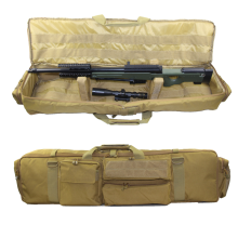 Military Double Rifle Gun Bag Backpack Case For M249 M4 M16 AR15 G36 Airsoft Carbine Carrying Bag Case for hunting