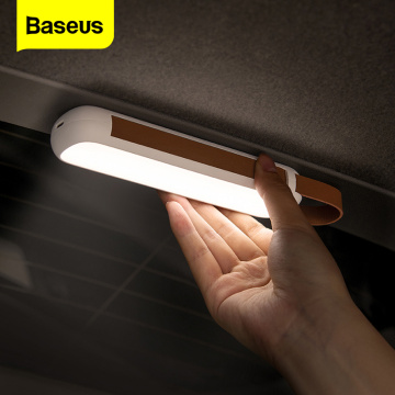 Baseus Solar Car Emergency Light Rechargeable LED Magnetic Lantern Car Warning Flasher Night Light For Home Camping Reading Lamp