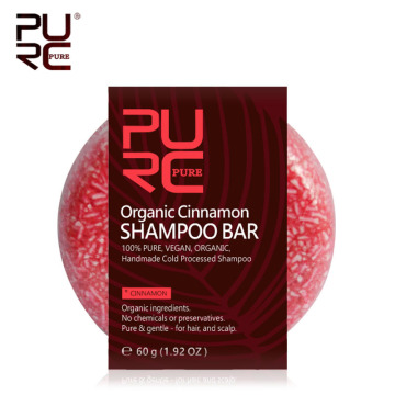 11.11 PURC Organic Handmade cold processed Cinnamon Shampoo Bar 100% PURE no chemicals or preservatives hair shampoo soap